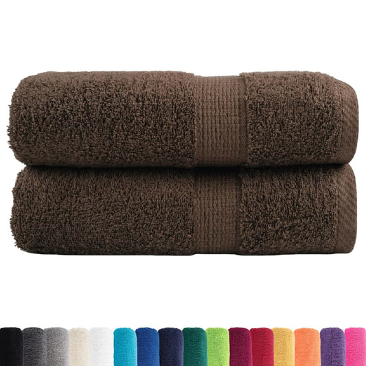 Premium Soap Towels SOLUND 2pcs Brown 30x30cm 600gsm