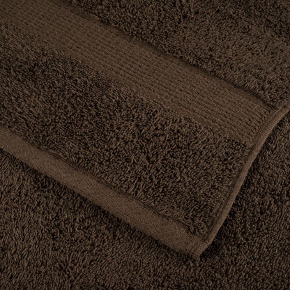 Premium Hand Towels SOLUND 10pcs Brown 50x100cm 600gsm