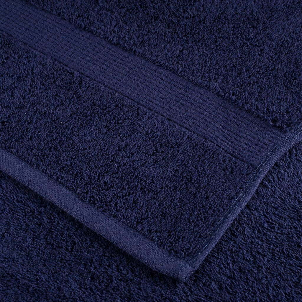 Premium Guest Towels SOLUND 2pcs Navy Blue 30x50cm 600gsm
