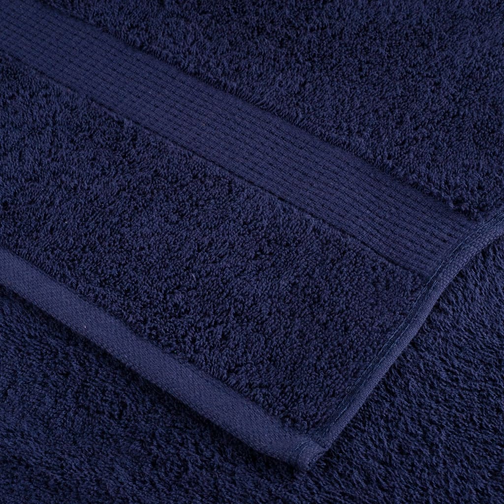 Premium Guest Towels SOLUND 4pcs Navy Blue 30x50cm 600gsm