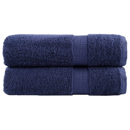 Premium Hand Towels SOLUND 2pcs Navy Blue 50x100cm 600gsm