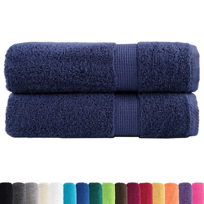 Premium Hand Towels SOLUND 2pcs Navy Blue 50x100cm 600gsm