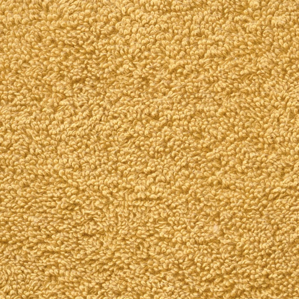 Premium Guest Towels SOLUND 4pcs Gold 30x50cm 600gsm