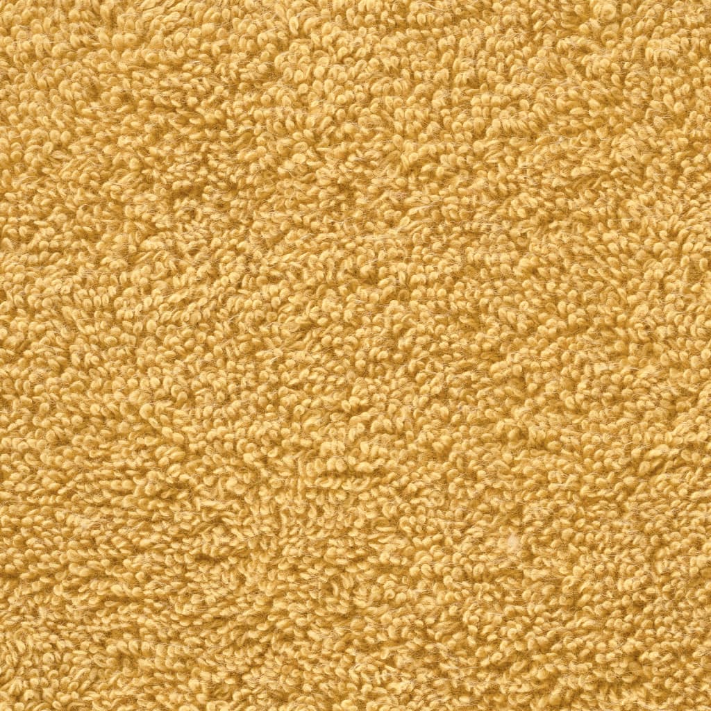 Premium Sauna Towels SOLUND 4pcs Gold 80x200cm 600gsm