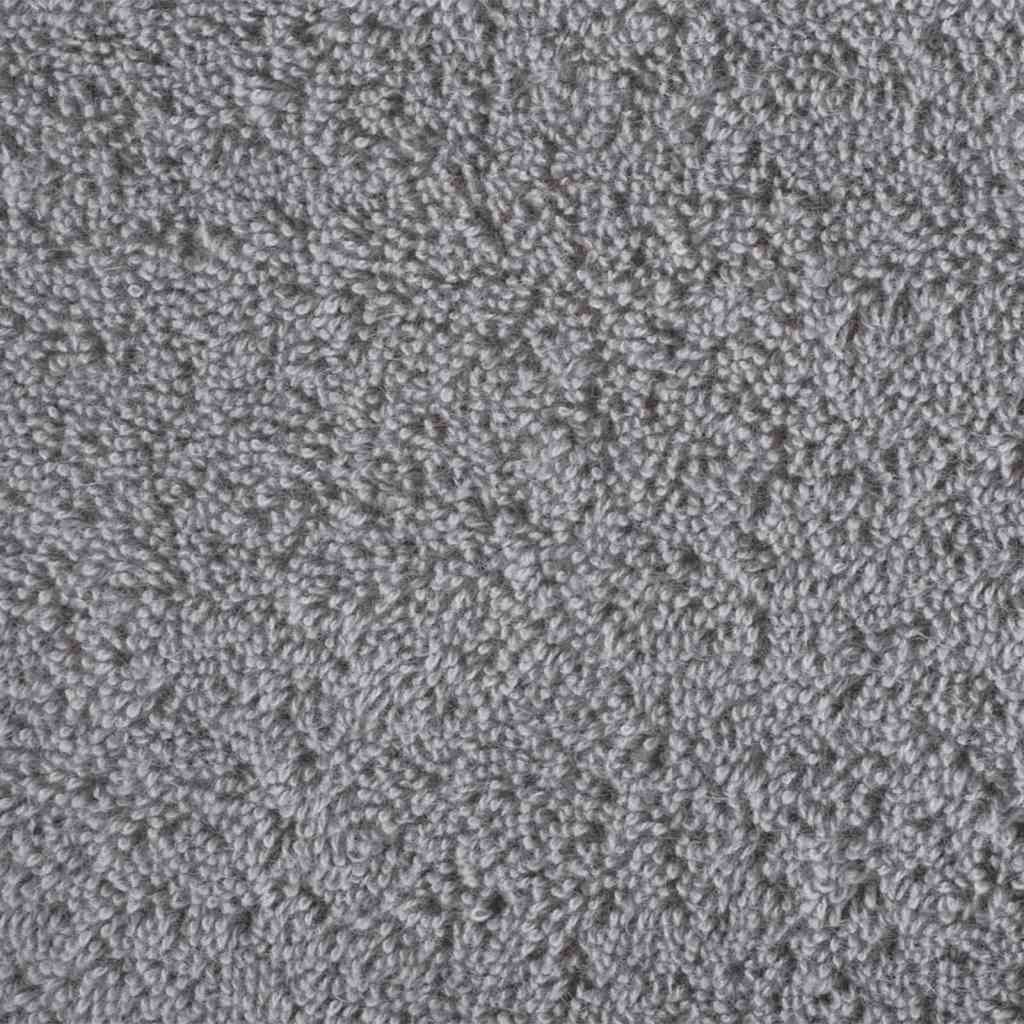 Guest Towel 4 pcs Gray 15 x 21 cm Cotton