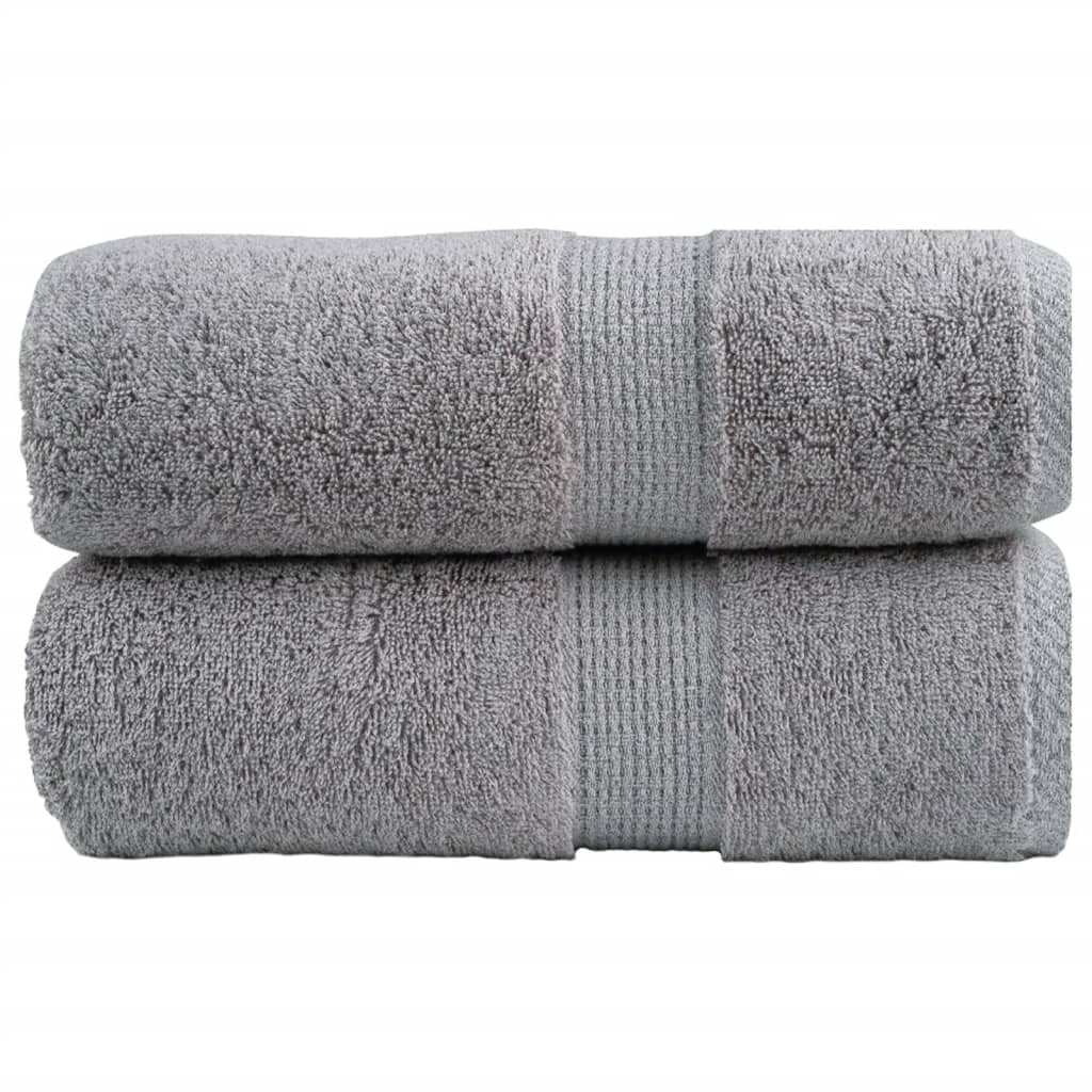 Premium Soap Towels SOLUND 2pcs Grey 30x30cm 600gsm