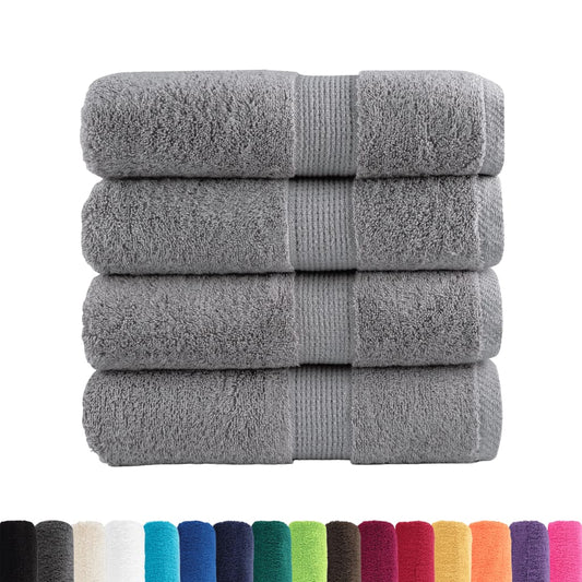 Premium Soap Towels SOLUND 4pcs Grey 30x30cm 600gsm