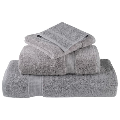 Premium Soap Towels SOLUND 4pcs Grey 30x30cm 600gsm