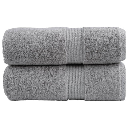 Premium Guest Towels SOLUND 2pcs Grey 30x50cm 600gsm