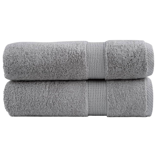 Premium Hand Towels SOLUND 2pcs Grey 50x100cm 600gsm