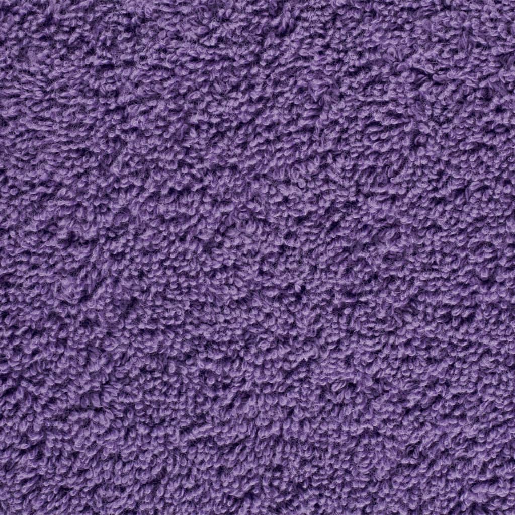 Premium Guest Towels SOLUND 2 pcs Purple 30x50 cm 600 gsm