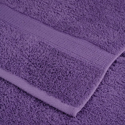 Premium Guest Towels SOLUND 2 pcs Purple 30x50 cm 600 gsm