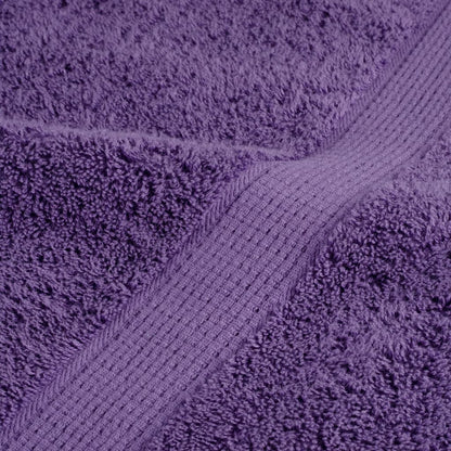 Premium Guest Towels SOLUND 2 pcs Purple 30x50 cm 600 gsm
