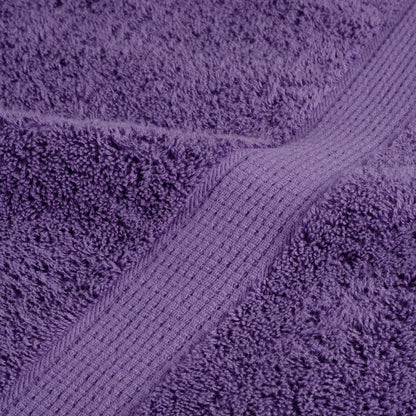 Premium Guest Towels SOLUND 10 pcs Purple 30x50 cm 600 gsm