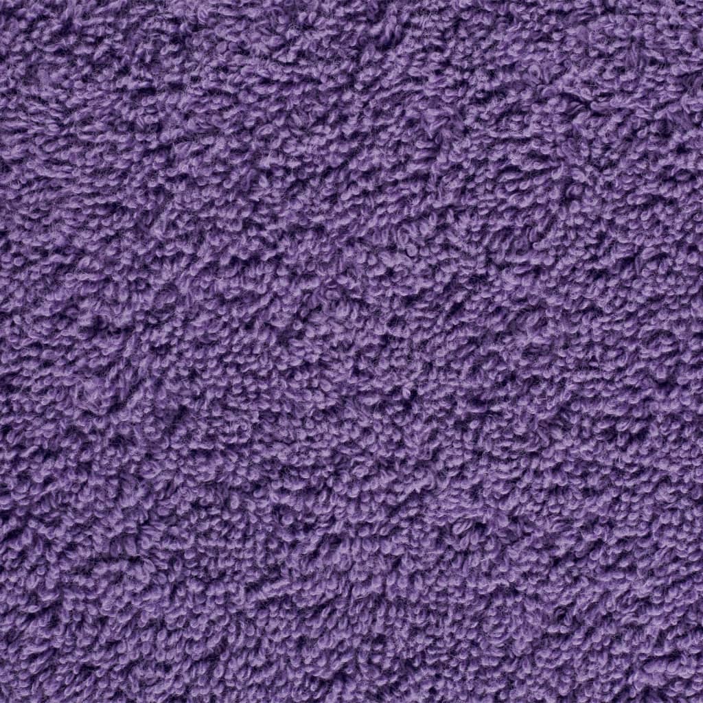Premium Hand Towels SOLUND 4 pcs Purple 50x100 cm 600 gsm