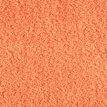Guest Towel 2 pcs Orange 15 x 21 cm Cotton
