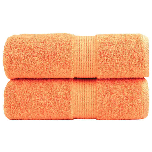 Premium Soap Towels SOLUND 2 pcs Orange 30x30 cm 600 gsm