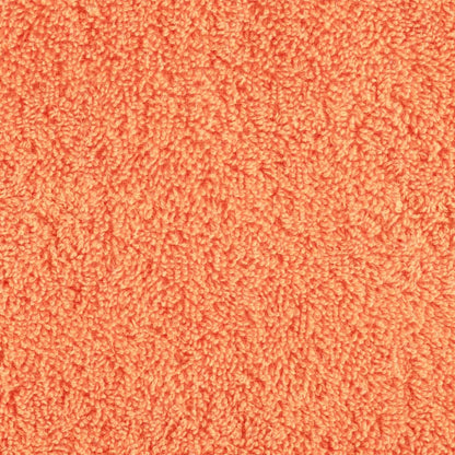 Premium Hand Towels SOLUND 10 pcs Orange 50x100 cm 600 gsm