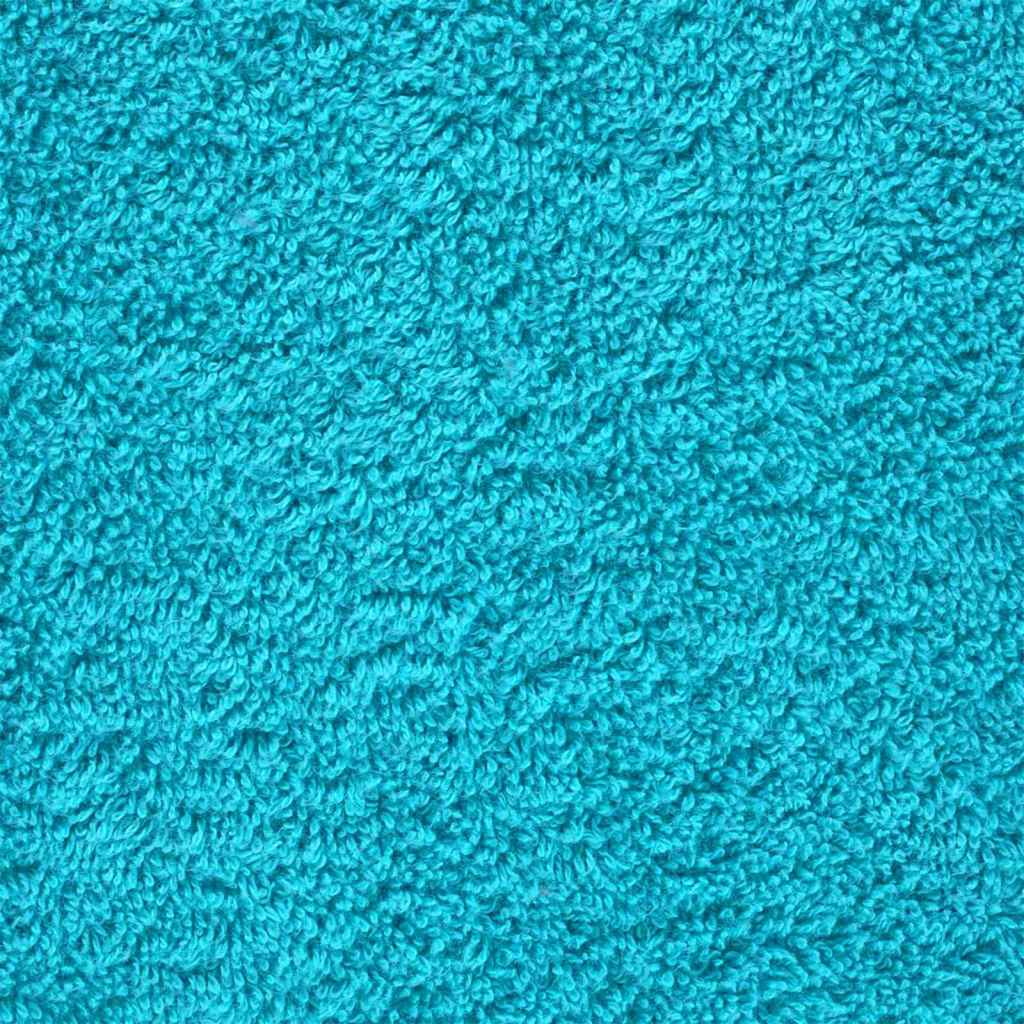 Guest Towel 4 pcs Turquoise 15 x 21 cm Cotton