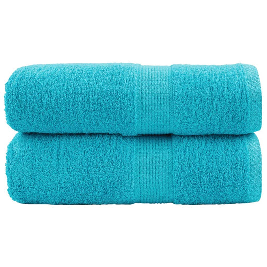 Premium Soap Towels SOLUND 2 pcs Turquoise 30x30 cm 600 gsm