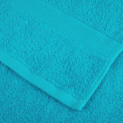 Premium Guest Towels SOLUND 4 pcs Turquoise 30x50 cm 600 gsm
