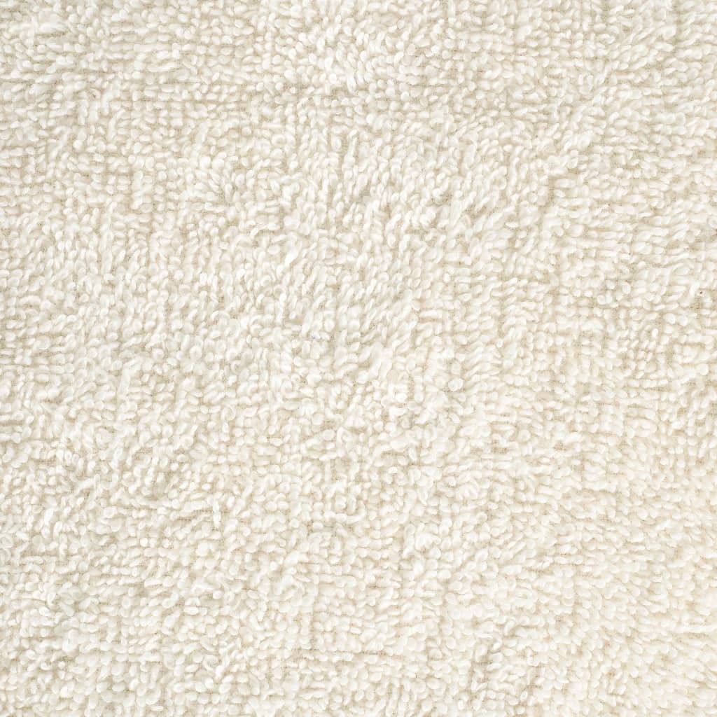 Premium Hand Towels SOLUND 4 pcs Cream 50x100 cm 600 gsm