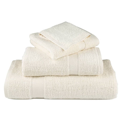 Premium Shower Towels SOLUND 2 pcs Cream 70x140 cm 600 gsm