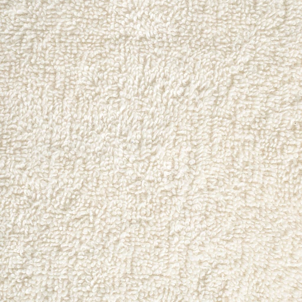 Premium Shower Towels SOLUND 2 pcs Cream 70x140 cm 600 gsm