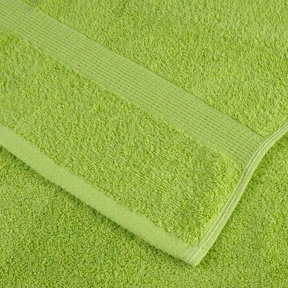 Guest Towel 2 pcs Apple green 15 x 21 cm Cotton