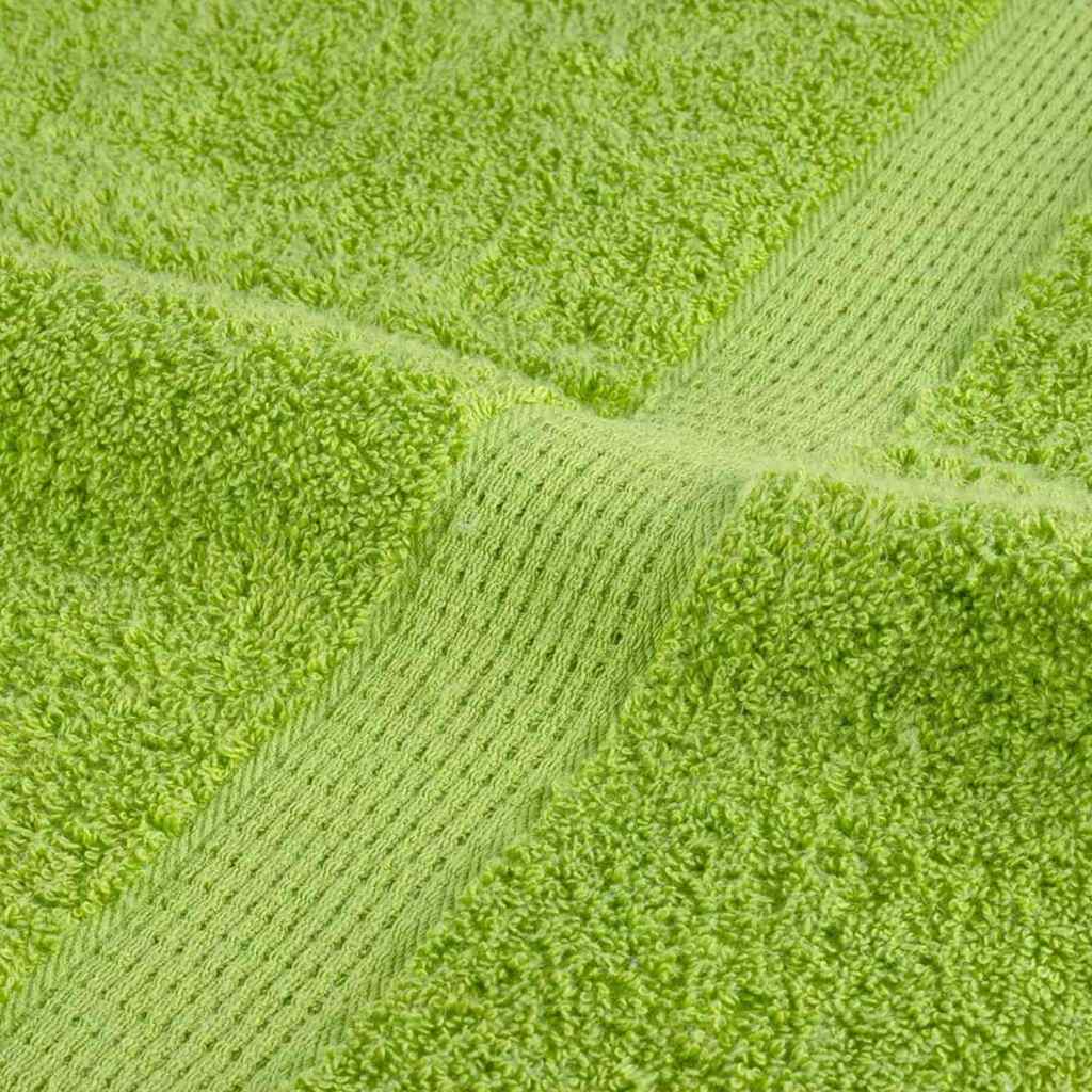 Guest Towel 2 pcs Apple green 15 x 21 cm Cotton