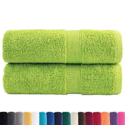 Premium Soap Towels SOLUND 2 pcs Apple Green 30x30 cm 600 gsm