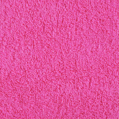 Guest Towel 4 pcs Pink 15 x 21 cm Cotton