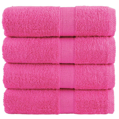 Premium Soap Towels SOLUND 4 pcs Pink 30x30 cm 600 gsm