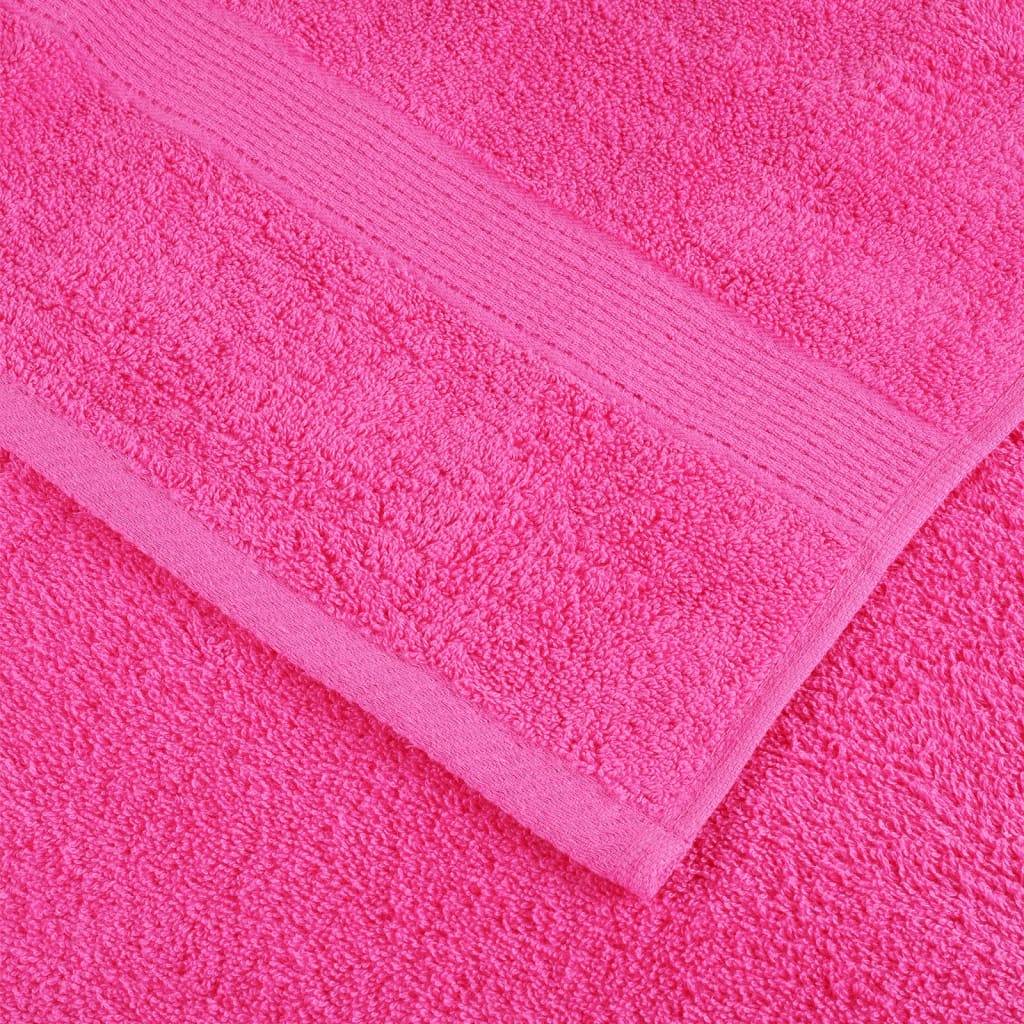 Premium Guest Towels SOLUND 4 pcs Pink 30x50 cm 600 gsm