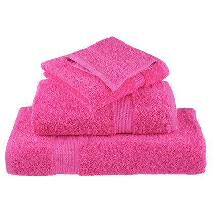 Premium Hand Towels SOLUND 2 pcs Pink 50x100 cm 600 gsm
