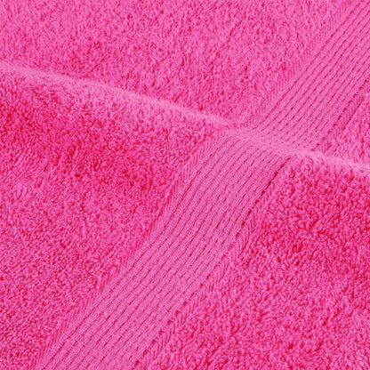 Premium Sauna Towels SOLUND 4 pcs Pink 80x200 cm 600 gsm