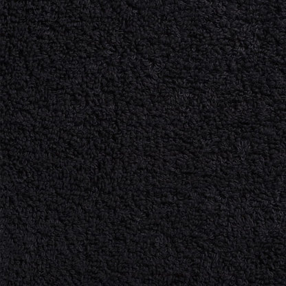 6 Piece Premium Towel Set SOLUND Black 600 gsm
