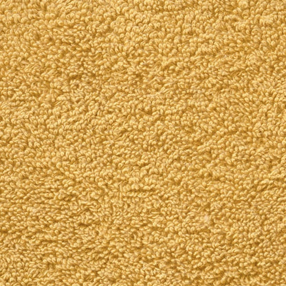 12 Piece Premium Towel Set SOLUND Gold 600 gsm