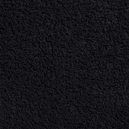 12 Piece Premium Towel Set SOLUND Black 600 gsm