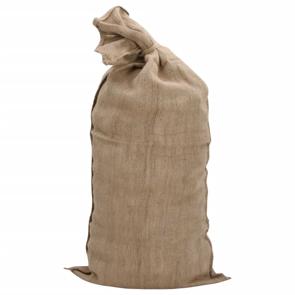 Jute Sacks 5 pcs 65x135 cm 100% Jute 340 gsm