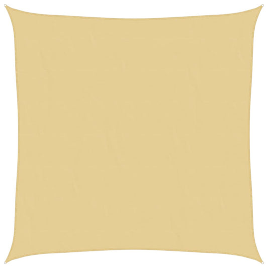 Sun Shade Sail Sand 4x4 m 100% Polyester Oxford