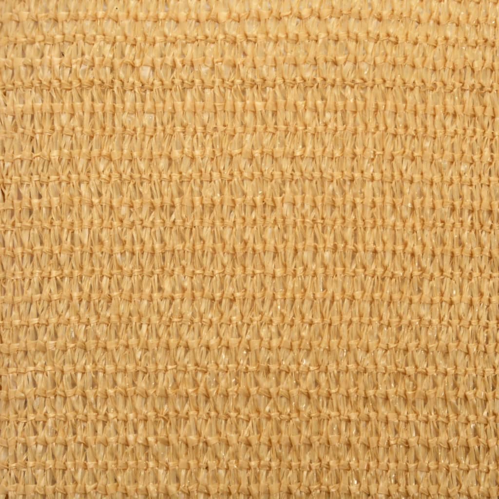 Sunshade Sail 160 g/m² Rectangular Sand 2x3 m HDPE