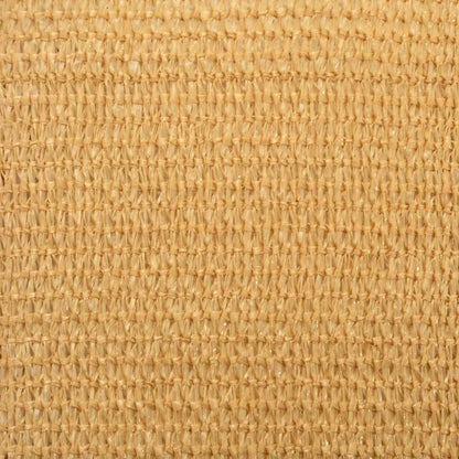 Sunshade Sail 160 g/m² Triangular Sand 5x5x6 m HDPE