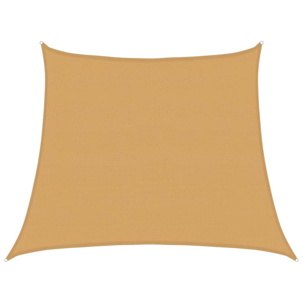Sunshade Sail 160 g/m² Trapezium Light Grey 3/4x3 m HDPE