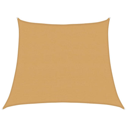 Sunshade Sail 160 g/m² Trapezium Light Grey 3/4x3 m HDPE