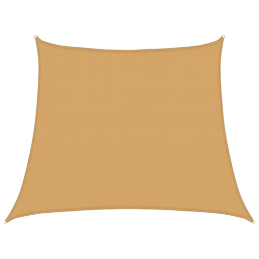 Sunshade Sail 160 g/m² Trapezium Light Grey 3/4x3 m HDPE