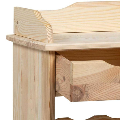 Wine Rack 90x60x30 cm Solid Wood Pine