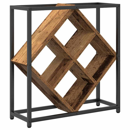 Wine Rack Old Wood 51x18x52,5 cm Engineered Wood
