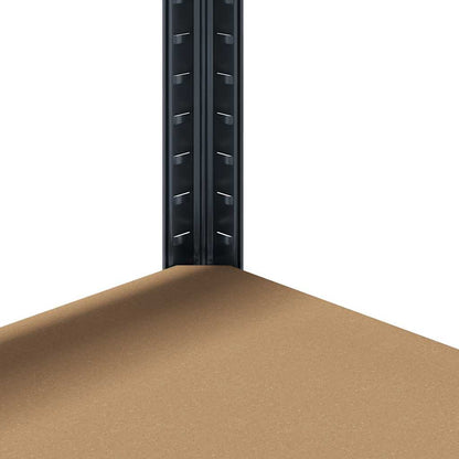 5-Layer Heavy-duty Shelf Anthracite Steel&Engineered Wood
