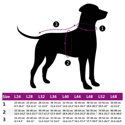 Dog Coat with Harness Waterproof Reflective Purple 4XL